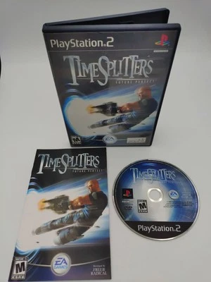 TimeSplitters Future Perfect PS2 Complete CIB Sony PlayStation 2 Tested & Works - Image 1 of 2