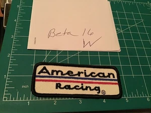 AMERICAN RACING EQUIPMENT BESTICKT AUFNÄHER PATCH MUSCLE CAR RENNRÄDER - Bild 1 von 7