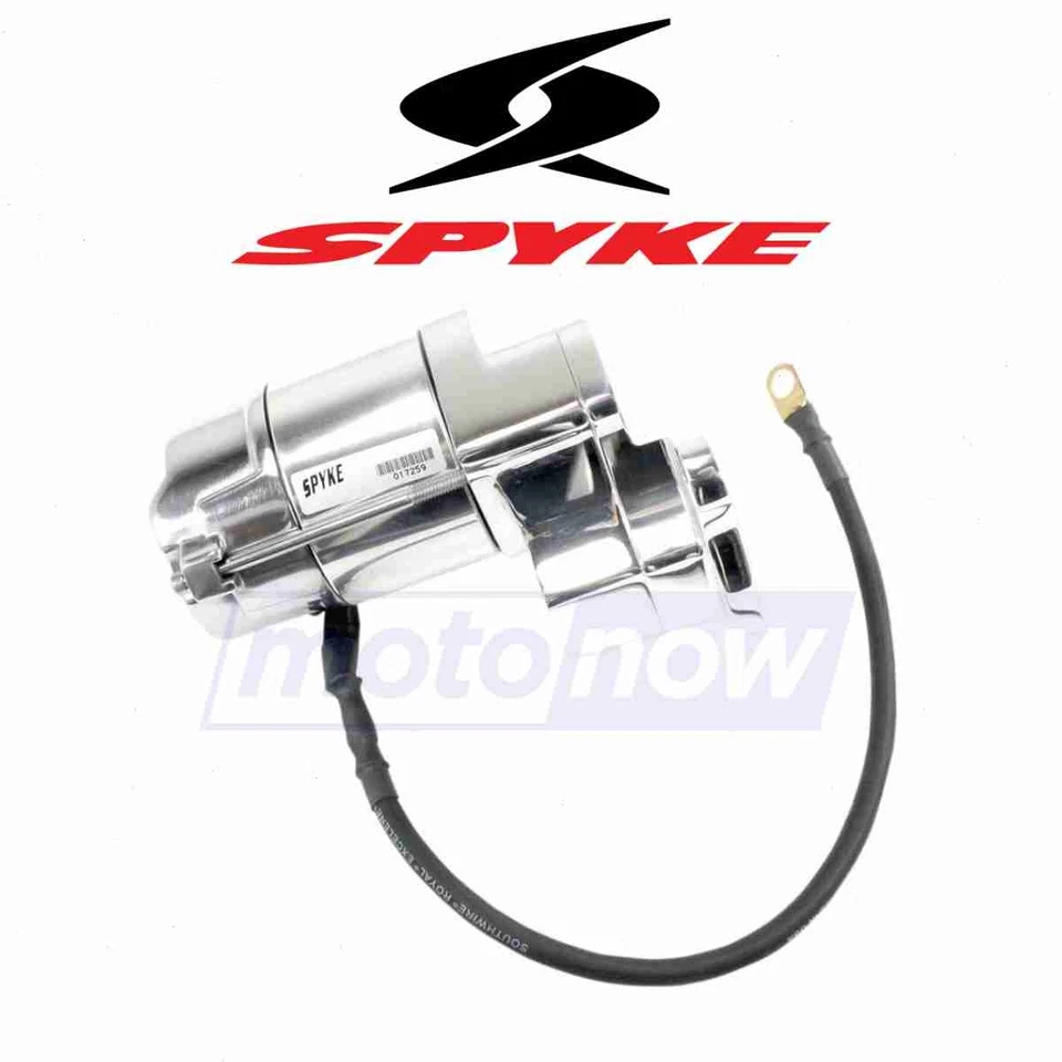 Spyke 1.4kw Starter Motor for 1979 Harley Davidson FXEF Fat Bob - Electrical ph Foto 1 de 4