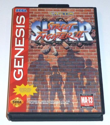 SUPER STREET FIGHTER 2 II - Sega Genesis, Completo en Caja CIB, Probado/Funcionando Foto 1 de 4