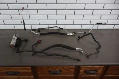 Juego de 4 mangueras de línea de refrigerante aire acondicionado Toyota Land Cruiser 1991-1992 Foto 1 de 4