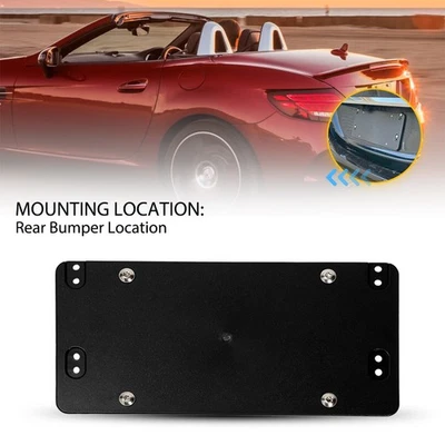 Para MERCEDES-BENZ Tornillos Nuevo Soporte de Etiqueta de Placa Trasera Soporte de Montaje EOOJ Foto 1 de 4