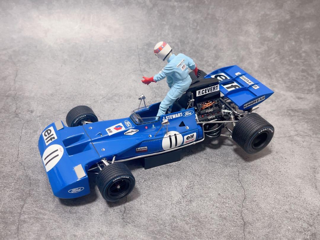 1/18 EXOTO ティレル フォード 002 ハンマーノーズ　セベール 仕様 1/18 Exoto Tyrell Ford #9 Blue F.Cevert 🤝ALSO OPEN FOR