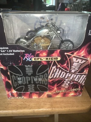 R/C CFL-Rigid West Coast Choppers Jesse James Motorcycle Radio Controlled - Image 1 of 4