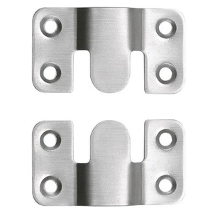50 Paar Großhandel Möbelverbinder Edelstahl 53,5 mm Bildaufhänger Bilderrahmen - Bild 1 von 2
