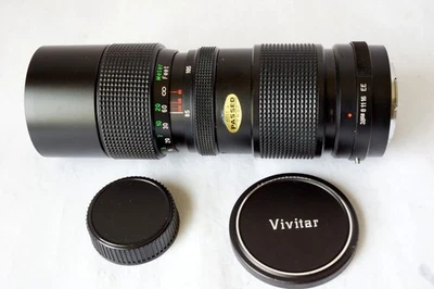Vivitar 85-205mm f3.8 Constant Apertrue  Zoom Lens Konica AR Mount Barely Used - Image 1 of 4