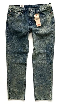 Levi's  Mens 541 Athletic Fit 181810344 Yellow Acid Wash Stretch Jeans 32 x 29 - Image 1 of 4