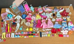 Licca-chan Costume Dress accessory shoes goods Bulk Lot Japan Vintage Miniture - Picture 1 of 15