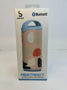 New Bass Jax Abstract Wireless Bluetooth Speaker Blue/Camo - Picture 1 of 5