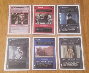 Star Wars Collectible Card Game - SWCCG: Premiere Unlimited - U Pick - Picture 1 of 96