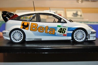 FORD FOCUS WRC RALLY RAC MONZA WM 2007 #46 ROSSI BETA 1/24 built - Immagine 1 di 4