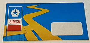 Brochure Publicitaire Gamme SIMCA - Aout 1969 - Bel Etat - Picture 1 of 4