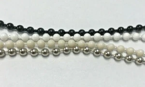 Per Meter Roller Blind Ball Chain Cord Vertical Roman Control Cord Metal Plastic - Picture 1 of 2