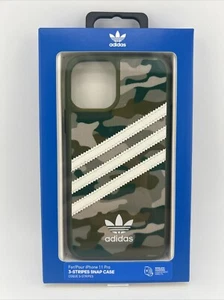 Adidas 3-Stripes Snap Case - iPhone 11 Pro - Camo Green - Picture 1 of 3