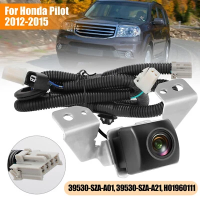 Cámara de reversa de visión trasera impermeable para Honda Pilot 39530SZAA01 2012-2015 Foto 1 de 4