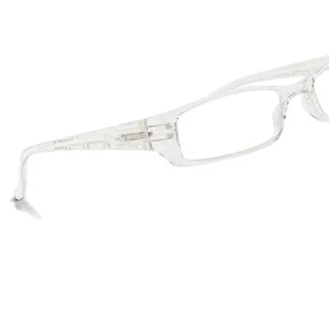 Clear Frame Reading Glasses with Strong Spring Hinges - +4.5 to +7.0 Lenses - Picture 1 of 11