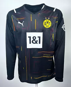 Puma Borussia Dortmund Torwart langarm Trikot BVB Saison 2021/2022 Gr.L Schwarz - Bild 1 von 12