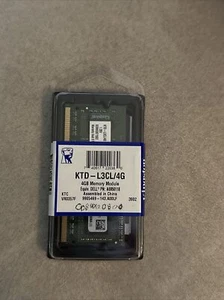 Kingston 4GB Memory Module KTD-L3CL/4G (Sealed/New) - Picture 1 of 2