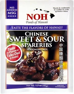 NOH Chinese Sweet & Sour Spareribs, 1.5 oz 糖醋排骨 调味料 - Picture 1 of 6