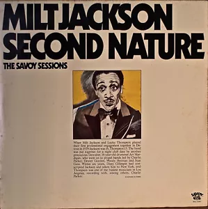 MILT JACKSON: Second Nature The Savoy Sessions-NM1976 2LP GATEFOLD - Picture 1 of 1
