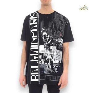 BALMAIN T SHIRT WORLD TOUR OVERSIZED SIZE XS - Picture 1 of 7
