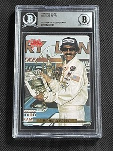RICHARD PETTY 1993 ACTION PACKED SIGNED AUTOGRAPHED CARD BECKETT BAS AUTHENTIC