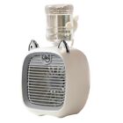 2X(3 Speed 2 Mode Spray Cooler for Office Home Cool Fan A Gray White P2A7)6260