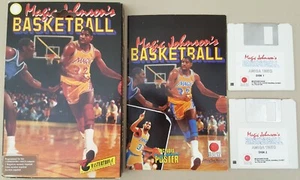 Magic Johnson's BASKETBALL ©1989 Juego Mastertronic para Commodore Amiga 500 EN CAJA - Imagen 1 de 8