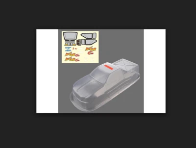 CLEAR BODY, R,MTA4 S28 PD6335 THUNDER TIGER - Immagine 1 di 2