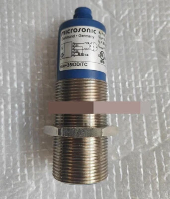 Micrófono sensor ultrasónico microsónico usado 1 pieza + 35/DD/TC Foto 1 de 2