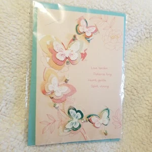 Hallmark Signature New Mother's Day Card with Removable Butterfly Decoration - Picture 1 of 2