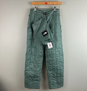 THE NORTH FACE CIRCALOFT NWOT Womens M Teal Green Water Repellant Baselayer Pant - Picture 1 of 10