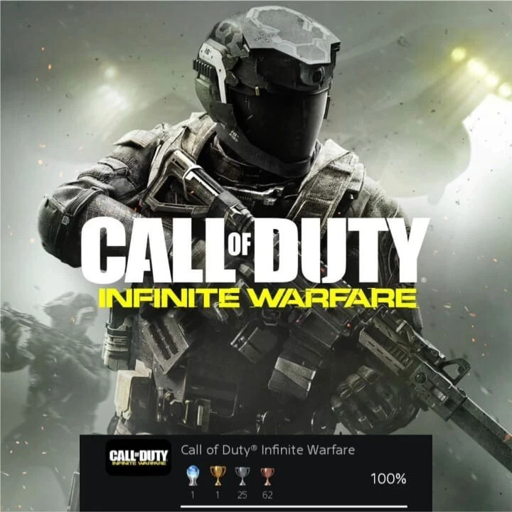 Trophy Service Call of Duty: Infinite Warfare + (All DLCs) PS4 - Image 1 of 1