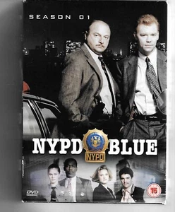 NYPD Blue Season 1 DVD 1993 TV Box Set Rated 15 Crime Drama 1036 Minutes Used - Picture 1 of 9