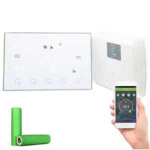 WiFi Thermostat Beca Akku BHT-8000RF-GBW für Elektroheizung Alexa - Bild 1 von 16