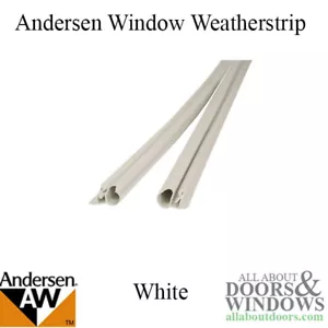 Andersen Window Weatherstrip Bulb Left and Right Casement Stile Andersen Window - Picture 1 of 3