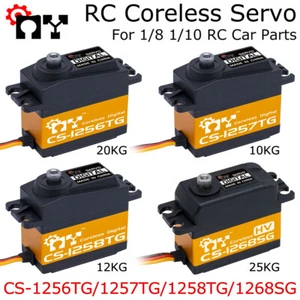 Servo digital sin núcleo MY RC 10/12/20/25 KG engranaje de alto par para coche de radiocontrol de 1/8 1/10 - Imagen 1 de 26