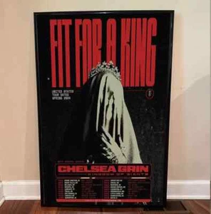 Fit For A King - Tour 2024 Poster Home Decor - Picture 1 of 2