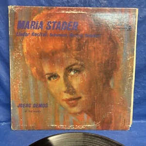 Maria Stader, Joerg Demus – Lieder Recital: Schumann, Mozart, Schubert VINYL LP - Picture 1 of 3