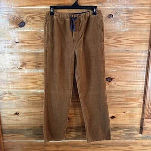 Mini Boden Size 13Y Boys Youth Tan Corduroy Drawstring Cord Pull On Dress Pant - Picture 1 of 8
