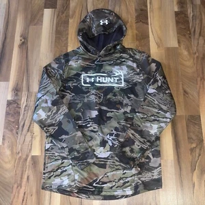Under Armour Herren Tech Terry Loose Camo Jagd Hoodie Größe Medium schön - Bild 1 von 6