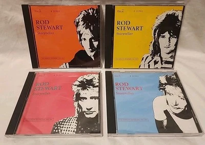Rod Stewart Storyteller The Complete Anthology 1964 1990 CD 4 Discs set No Box - Image 1 of 4
