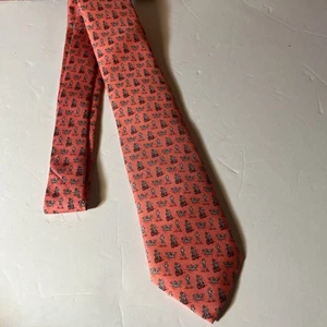 Vineyard Vines Triathlon Silk Tie Pink 59" x 3.5" Handmade USA | SOLD OUT - Picture 1 of 7