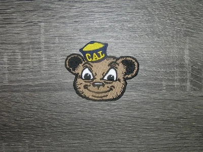 California CAL Golden Bears Oski University Embroidered Iron On Patch 3" x 2.75"