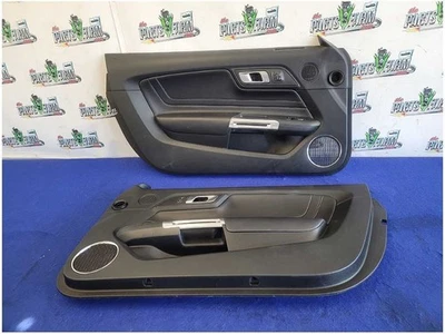 2015-2023 Ford Mustang GT S550 Coupe Door Panels Card Memory Leather 2782 - Image 1 of 4
