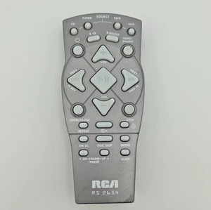 Original Authentic RCA RS2654 Home Theater Remote Control Silver - Picture 1 of 6