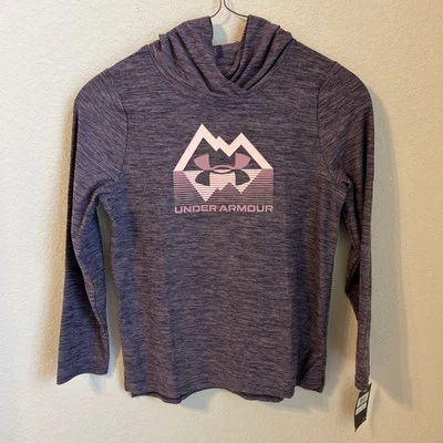 Under Armour Youth Lightweight Base Layer Hoodie L/S Shirt Sz YL - NWT - Image 1 of 2