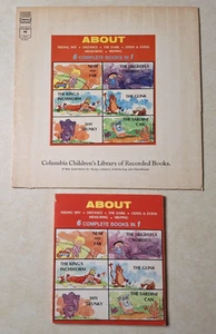 Columbia Children's Library of Recorded Books About Volume IV 4 LP Vinyl w Book! - Picture 1 of 17