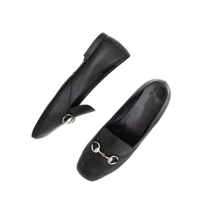 VTG GUCCI By Tom Ford Black Calfskin Horsebit Women’s Loafers Size 38 / US - Picture 1 of 13