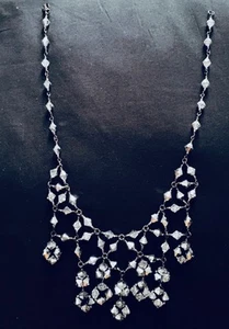 Women's Vintage Sterling Silver Necklace - Picture 1 of 2